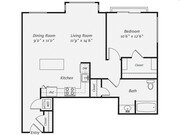1BR/1BA