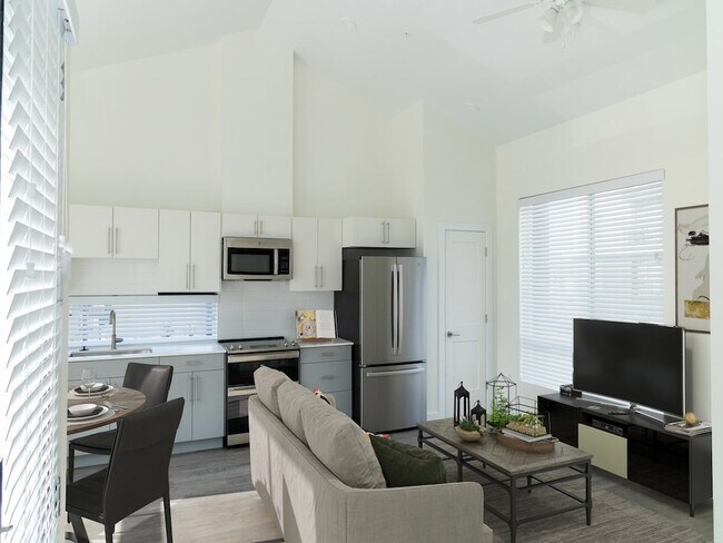 Open Concept Living Room to Kitchen