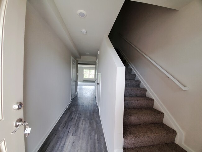 Hallway from front door phase 1
