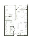 A1A floor plan The Miles