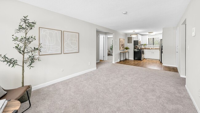 Revel in the beauty of open floor plans, where generous living spaces flow seamlessly into the kitchen and dining areas for harmonious living.
