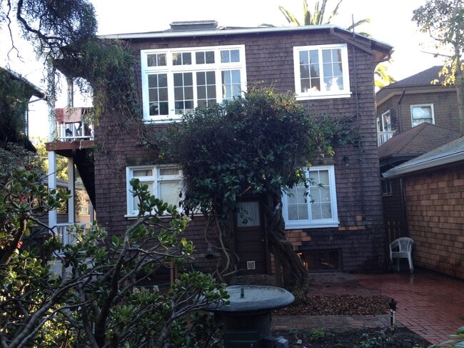 Back of house overlooking garden