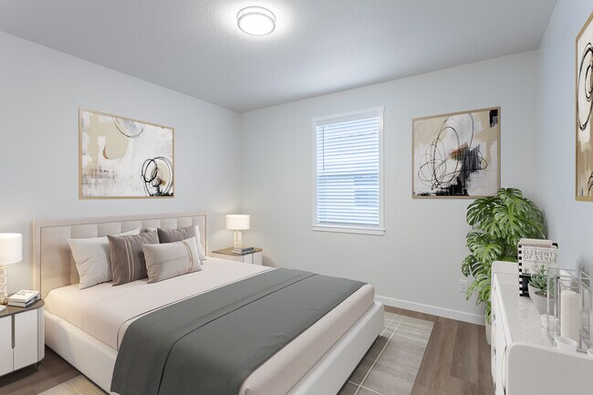 Bedroom - Villas at 28th Apartments