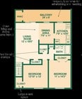 2BR/1BA