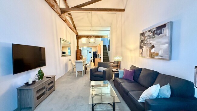 Photo - 12 Month Lease Term: Furnished 1BR Loft-style w/Den condo a block from The Embarcadero, Includes ...