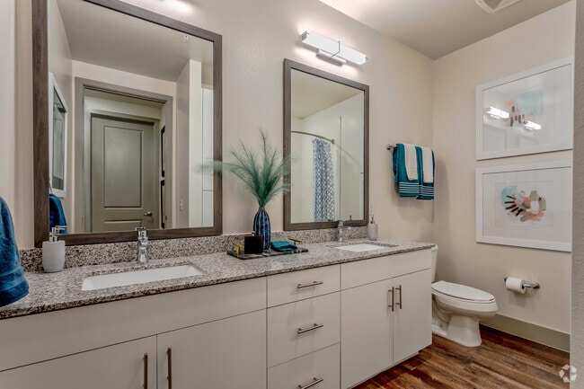 1BR, 1BA - 683 SF A4e - Baño