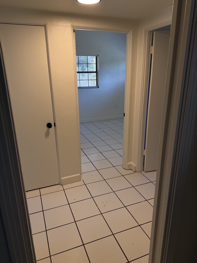 Hallway with closets - 4825 Burgundy Ln