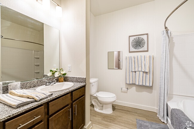 1BR, 1BA - 724SF - Bathroom