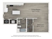 A1c floor plan 30Six NoDa
