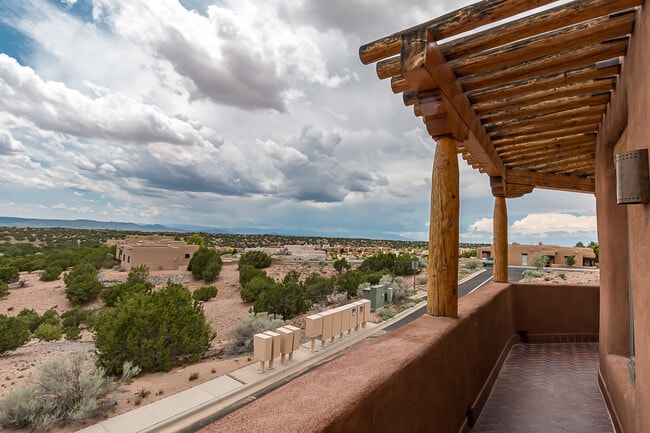 Back porch view - 13 Plaza Nueva Unit B