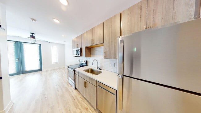 Club Kitchen - Factory 52 Townhomes