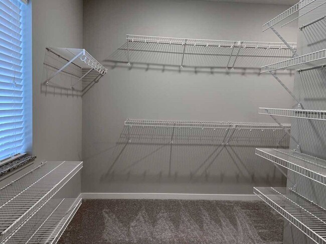 You'll love our huge walk-in closets!