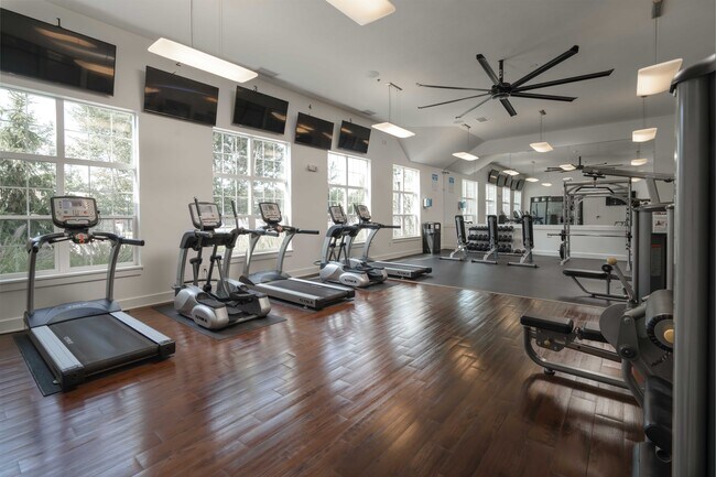 Fitness Center - Cardio & Weights - Enclave Apartments