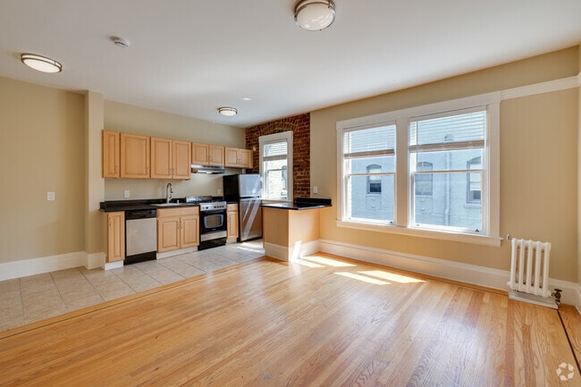 Studio - 364SF - Living Room, Kitchen