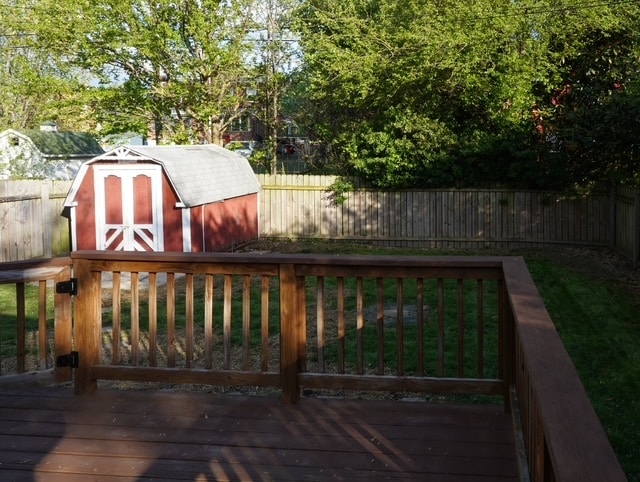Back deck - 7141 Greenwood Ave