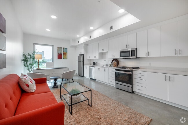 Studio - 447SF - Kitchen - The Louella