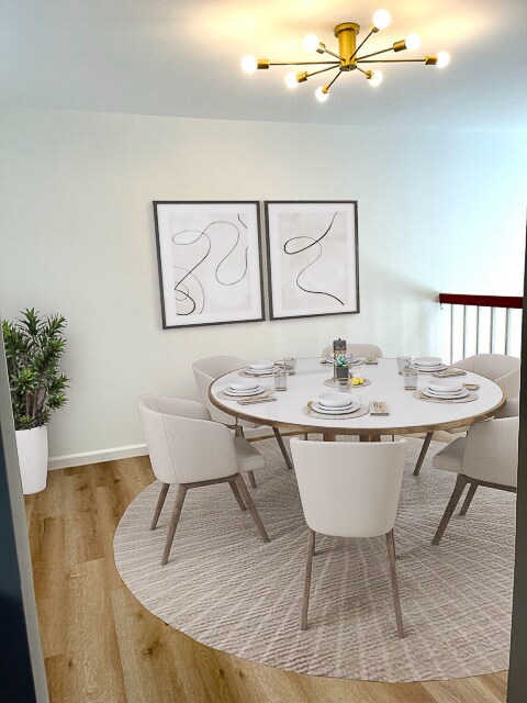 Dining Room opens to Kitchen