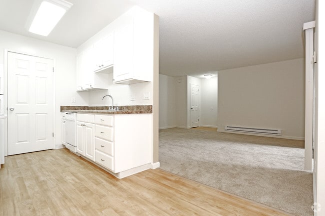 1x1 kitchen and living room
