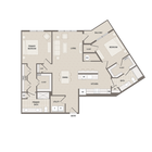 B6: 2bed 2bath