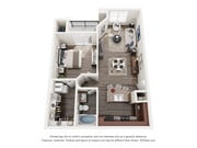 1x1 - 771 sq.ft.