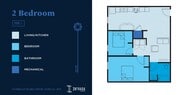 Type 1- Two Bedroom Floor Plan