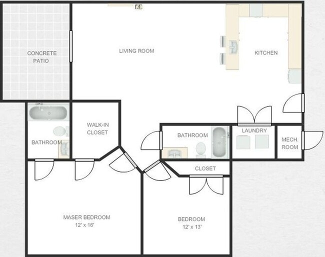 Photo - $1,325 | 2 Bedroom, 2 Bathroom Condo | Pet...