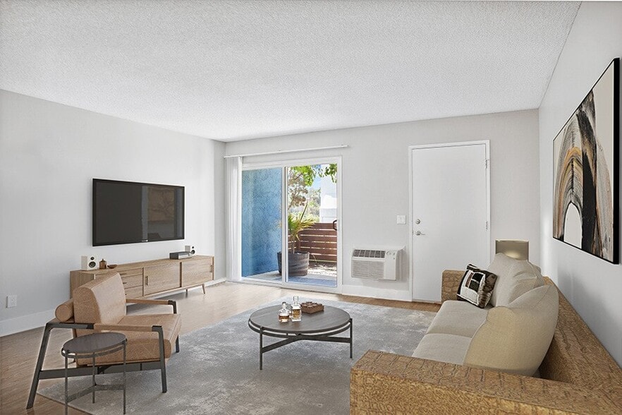 Renovated living room