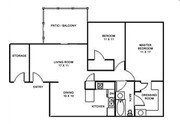 2BR/1BA