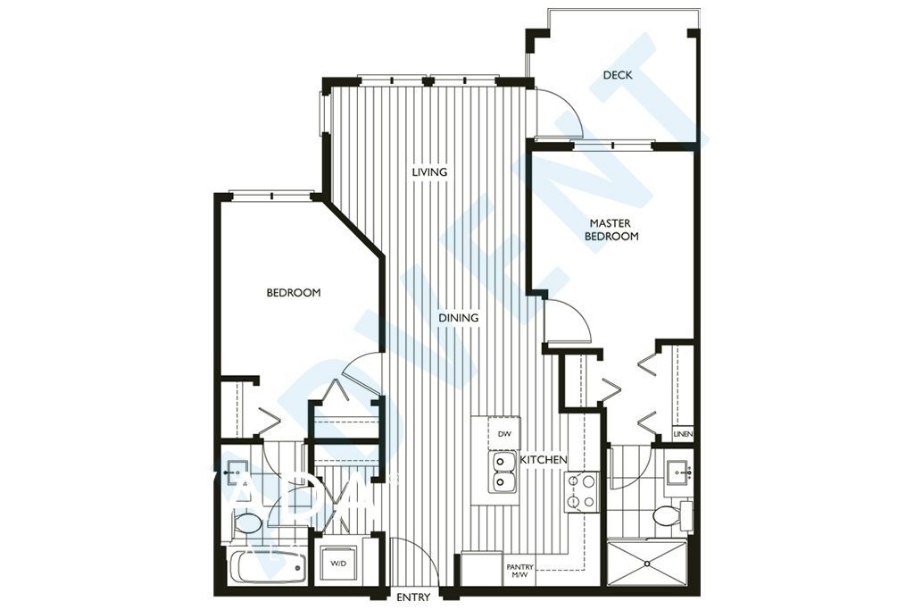 Photo - Regan's Walk 1 Bedroom Apartment For Rent 107-611 Regan Ave Coquitlam: VADAPM.com Unit 107