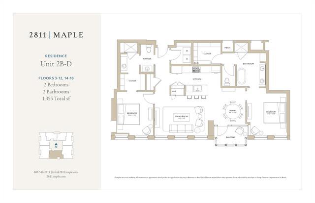 Photo - 2811 Maple Ave Unit 1106