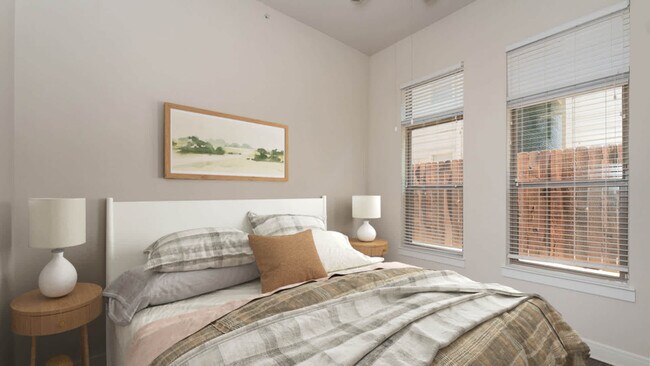 Bedroom with Hard Surface Flooring