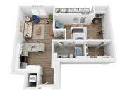 A13 floor plan Rivette Tower