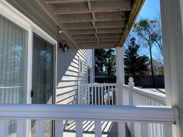 View from deck - 501 Ocean Trace Arch Unit 103