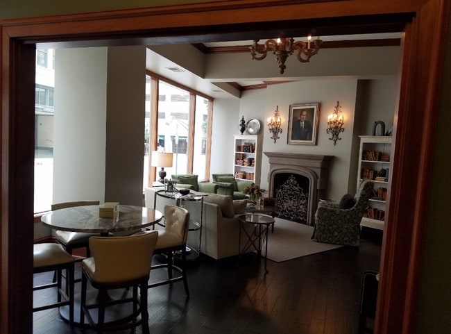 Lobby sitting and entertainment room - 411 W 7th St Unit 411 W. 7th St #306