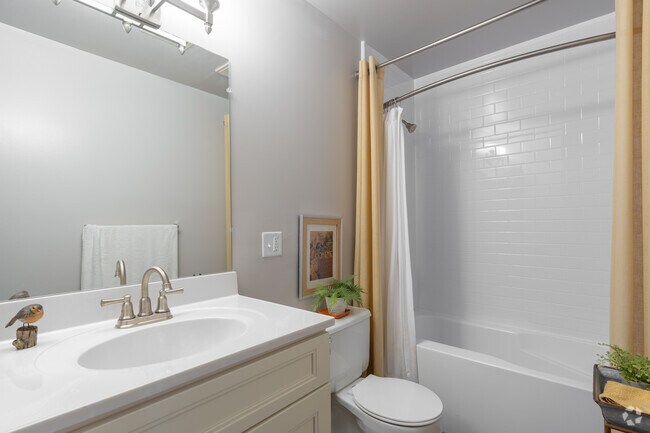 1BR, 1BA - 625SF - Bathroom