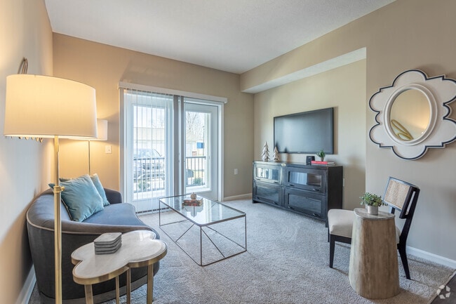 The Sandusky - 2 Hab, 2 Ba - 957 ft². Cuadrados.