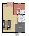 2BR/1.5 BA