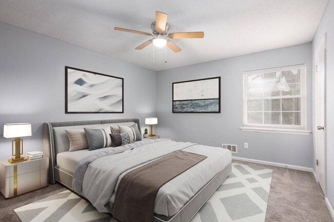 Bedroom - Legacy Sedgefield Townhomes