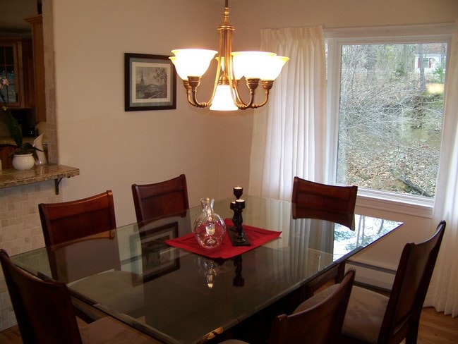 Formal dining rm w/ passthrough & dimmers - 24 Forest Hills Dr