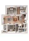 Wesley Village - Plano de planta B2
