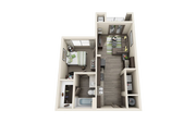 A1: 1 Bed 1 Bath