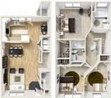 3 Bedroom Floor Plan