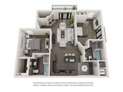 2 Bedroom Floorplan