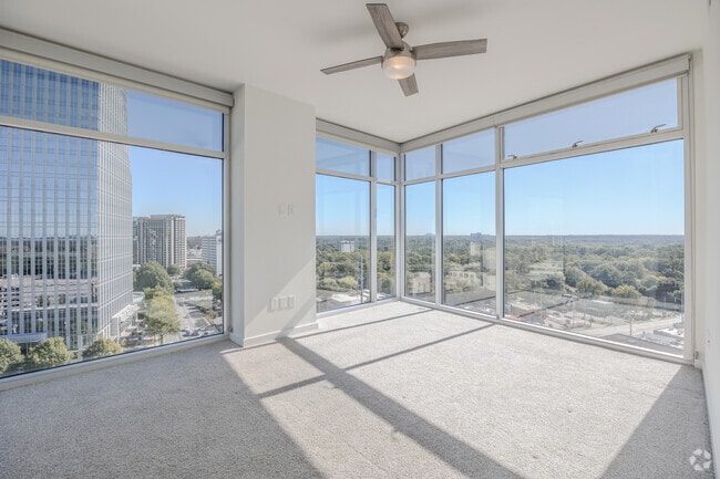 2BR, 2BA - 1,354SF - Bedroom 1 - Tower on Piedmont