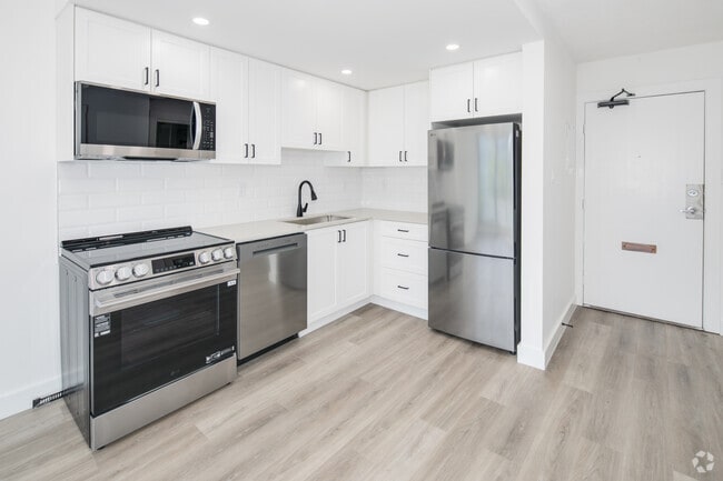 1 chambre, 1 salle de bain - 46 m² - Cuisine - Pacific Cove Apartments