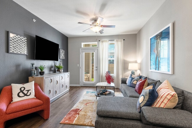Spacious Living Room at The Retreat in Corpus Christi, TX - Relax & Unwind