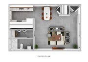Studio - One Bath