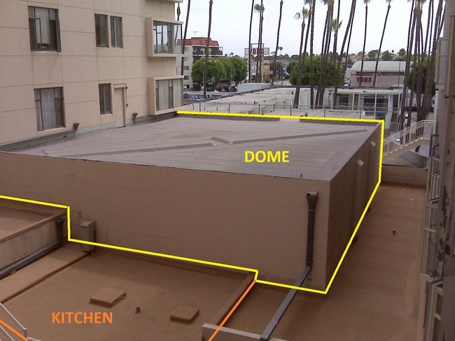 Encimeras en la azotea de espacios - The Lafayette