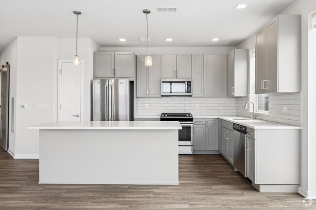2BR, 2BA - 1,350SF - Kitchen
