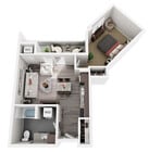 Floor Plan A3 | 22 Slate | Apartments in Madison, WI